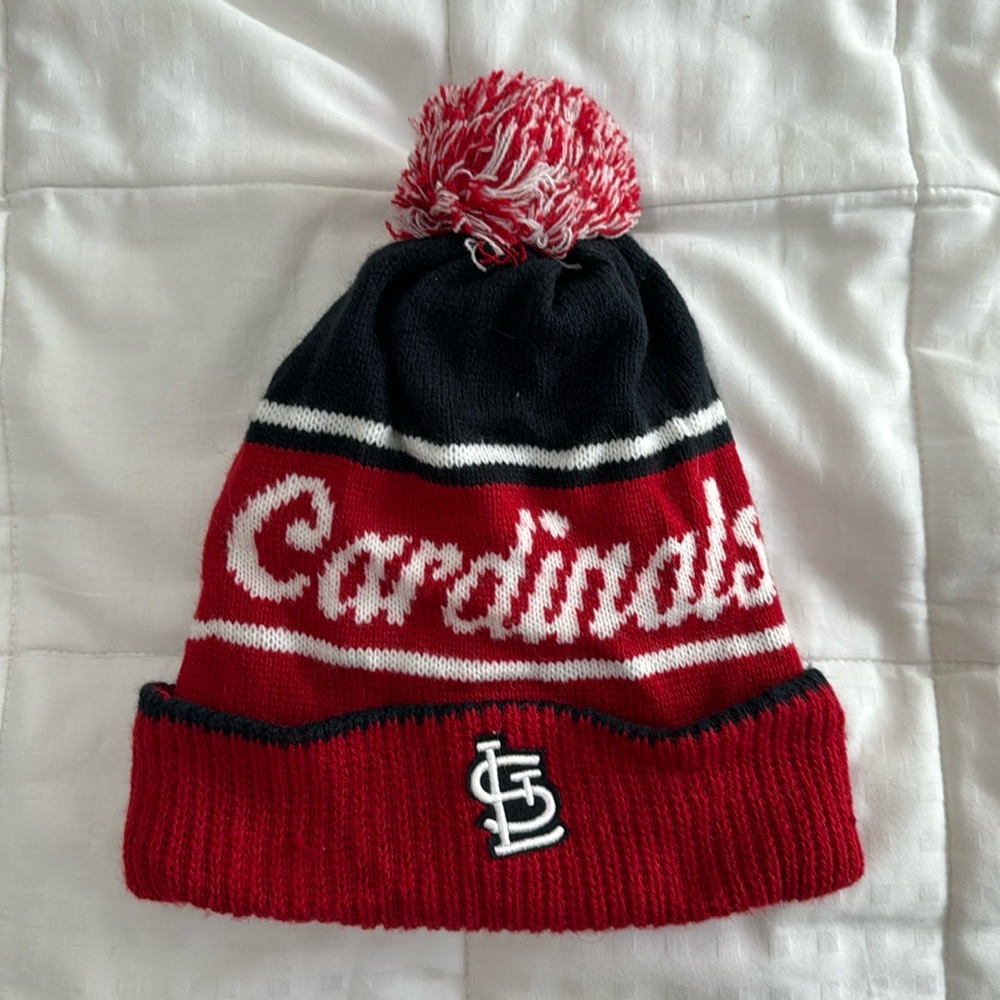 Nike St. Louis Cardinals Beanie with Pom-Pom. Never worn.
